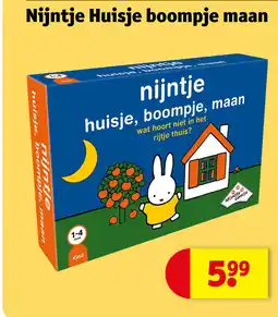 Kruidvat Nijntje Huisje boompje maan aanbieding