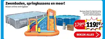 Kruidvat Zwembaden, springkussens en meer aanbieding