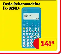 Kruidvat Casio Rekenmachine fx-82NL+ aanbieding