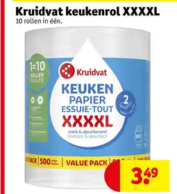 Kruidvat Kruidvat keukenrol XXXXL aanbieding