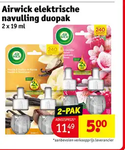 Kruidvat Airwick elektrische navulling duopak aanbieding