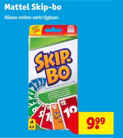 Kruidvat Mattel Skip-bo aanbieding