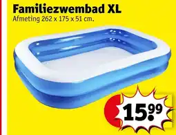 Kruidvat Familiezwembad XL aanbieding