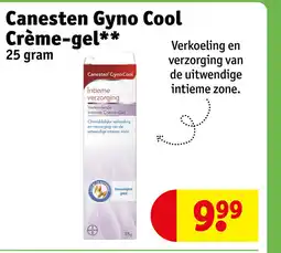 Kruidvat Canesten Gyno Cool Crème-gel aanbieding