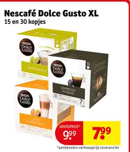 Kruidvat Nescafé Dolce Gusto XL aanbieding