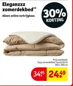 Kruidvat Eleganzzz zomerdekbed aanbieding