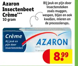 Kruidvat Azaron Insectenbeet Crème aanbieding