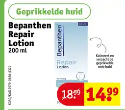 Kruidvat Bepanthen Repair Lotion aanbieding