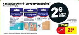 Kruidvat Hansaplast wond en voetverzorging aanbieding