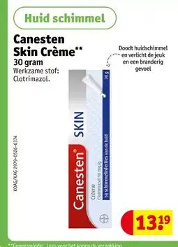 Kruidvat Canesten Skin Crème aanbieding
