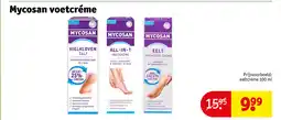 Kruidvat Mycosan voetcréme aanbieding