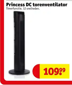 Kruidvat Princess DC torenventilator aanbieding