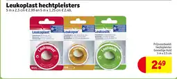 Kruidvat Leukoplast hechtpleisters aanbieding