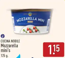 ALDI Cucina Nobile Mozzarella mini's aanbieding