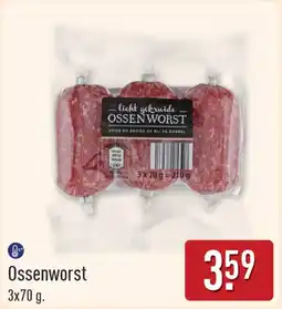 ALDI Ossenworst aanbieding