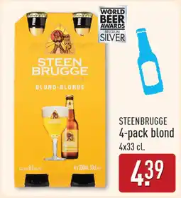 ALDI Steenbrugge 4-pack blond aanbieding