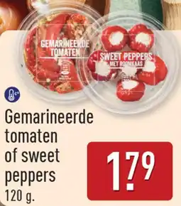 ALDI Gemarineerde tomaten of sweet peppers aanbieding