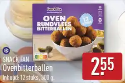ALDI Shack Fan Ovenbitterballen aanbieding