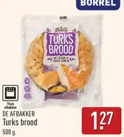 ALDI De Afbakker Turks brood aanbieding