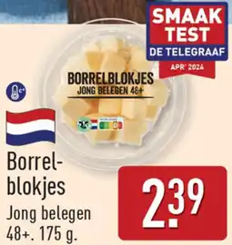 ALDI Borrelblokjes aanbieding