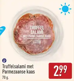 ALDI Truffelsalami met Parmezaanse kaas aanbieding