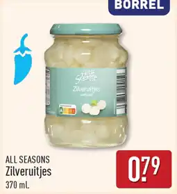 ALDI All Seasons Zilveruitjes aanbieding