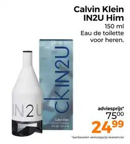 Trekpleister Calvin Klein IN2U Him aanbieding
