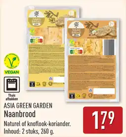ALDI Asia Green Garden Naanbrood aanbieding