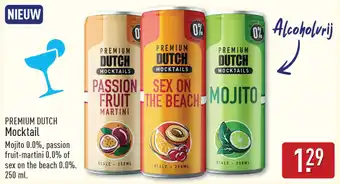 ALDI Premium Dutch Mocktail aanbieding