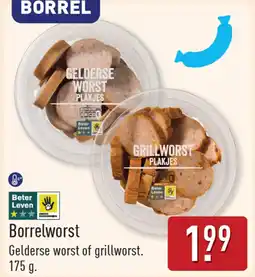 ALDI Borrelworst aanbieding