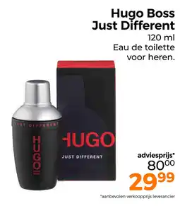 Trekpleister Hugo Boss Just Different aanbieding