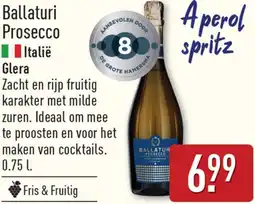ALDI Ballaturi Prosecco aanbieding