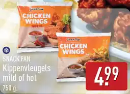 ALDI Snack Fan Kippenvleugels mild of hot aanbieding
