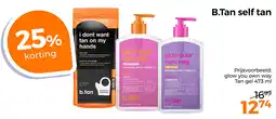 Trekpleister B.Tan self tan aanbieding