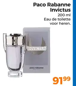 Trekpleister Paco Rabanne Invictus aanbieding