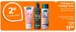 Trekpleister Kneipp en Kneipp men aanbieding