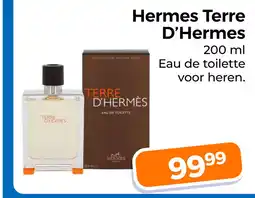 Trekpleister Hermes Terre D'Hermes aanbieding