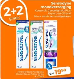 Trekpleister Sensodyne mondverzorging aanbieding