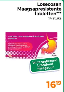 Trekpleister Losecosan maagsapresistente tabletten aanbieding