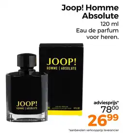 Trekpleister Joop! Homme Absolute aanbieding