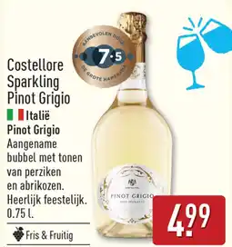 ALDI Costellore Sparkling Pinot Grigio aanbieding