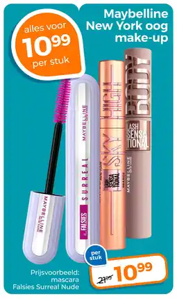 Trekpleister Maybelline New York oog make-up aanbieding