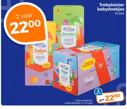 Trekpleister Trekpleister babydoekjes aanbieding