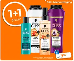 Trekpleister Gliss haarverzorging aanbieding