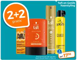 Trekpleister Taft en Got2b haarstyling aanbieding