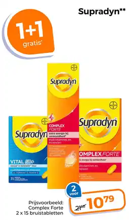 Trekpleister Supradyn aanbieding