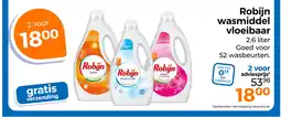 Trekpleister Robijn wasmiddel vloeibaar aanbieding