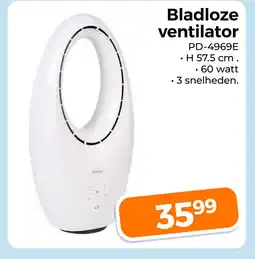 Trekpleister Bladloze ventilator aanbieding