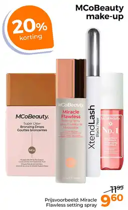 Trekpleister MCoBeauty make-up aanbieding