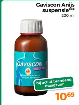 Trekpleister Gaviscon Anijs suspensie aanbieding